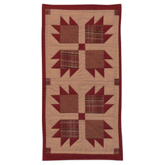 Burgundy Bear's Paw Mini Runner