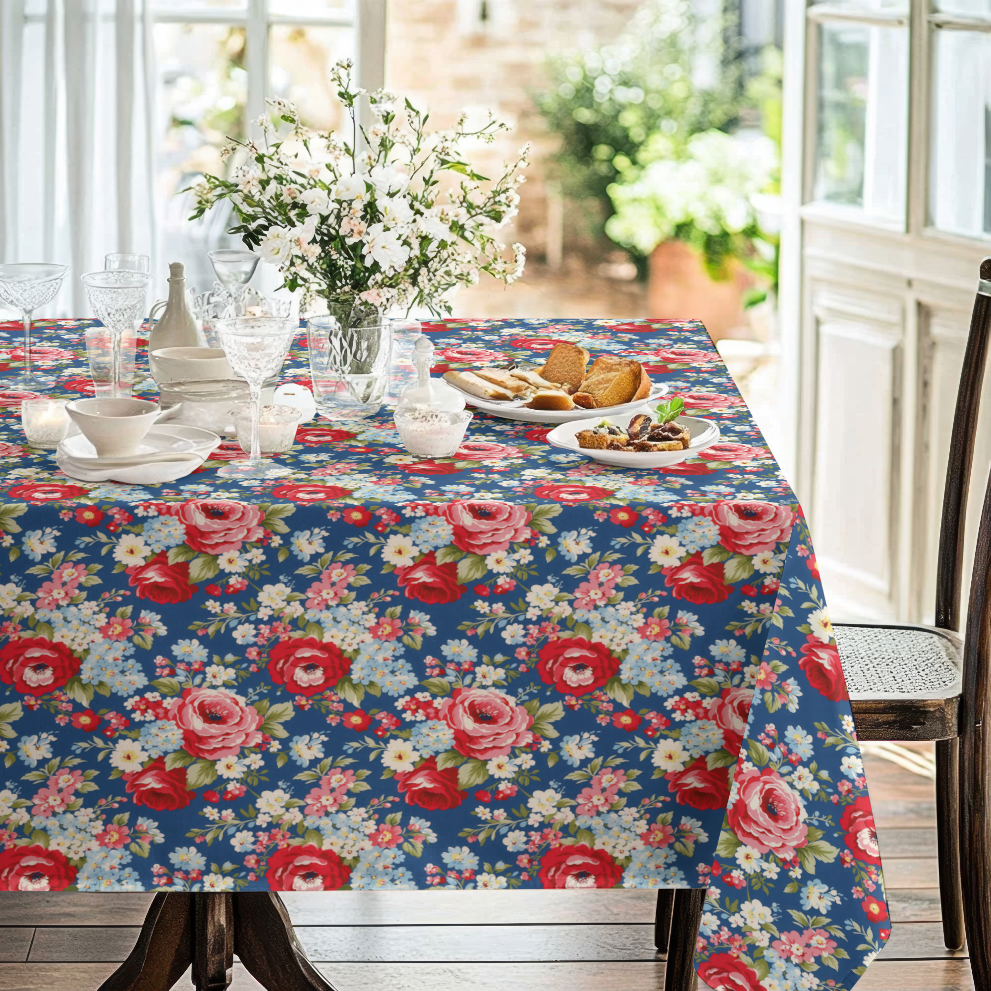 Annabelle Floral Tablecloth